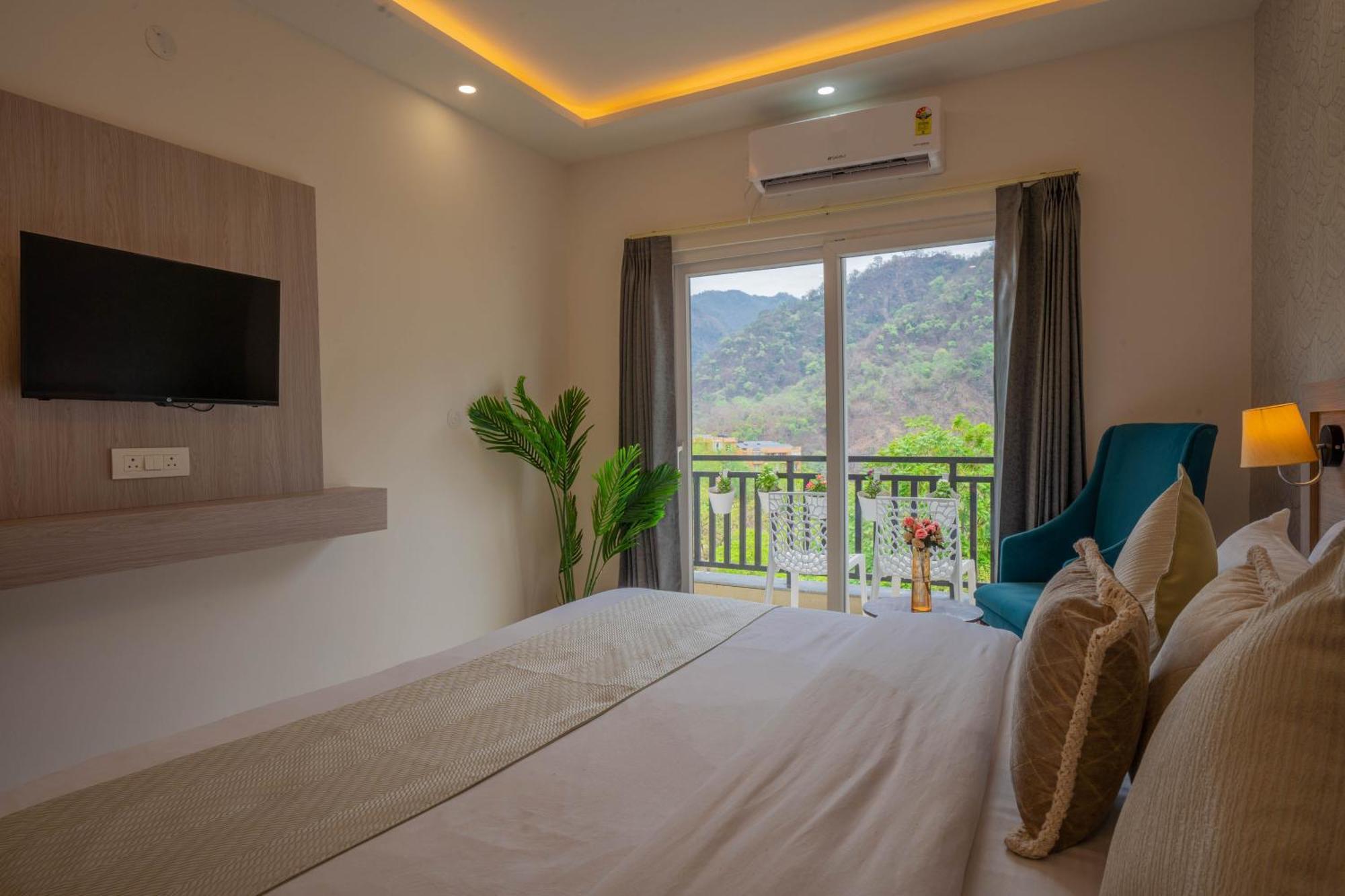 Perfectstayz Alpine Near Laxman Jhula Rishīkesh Buitenkant foto