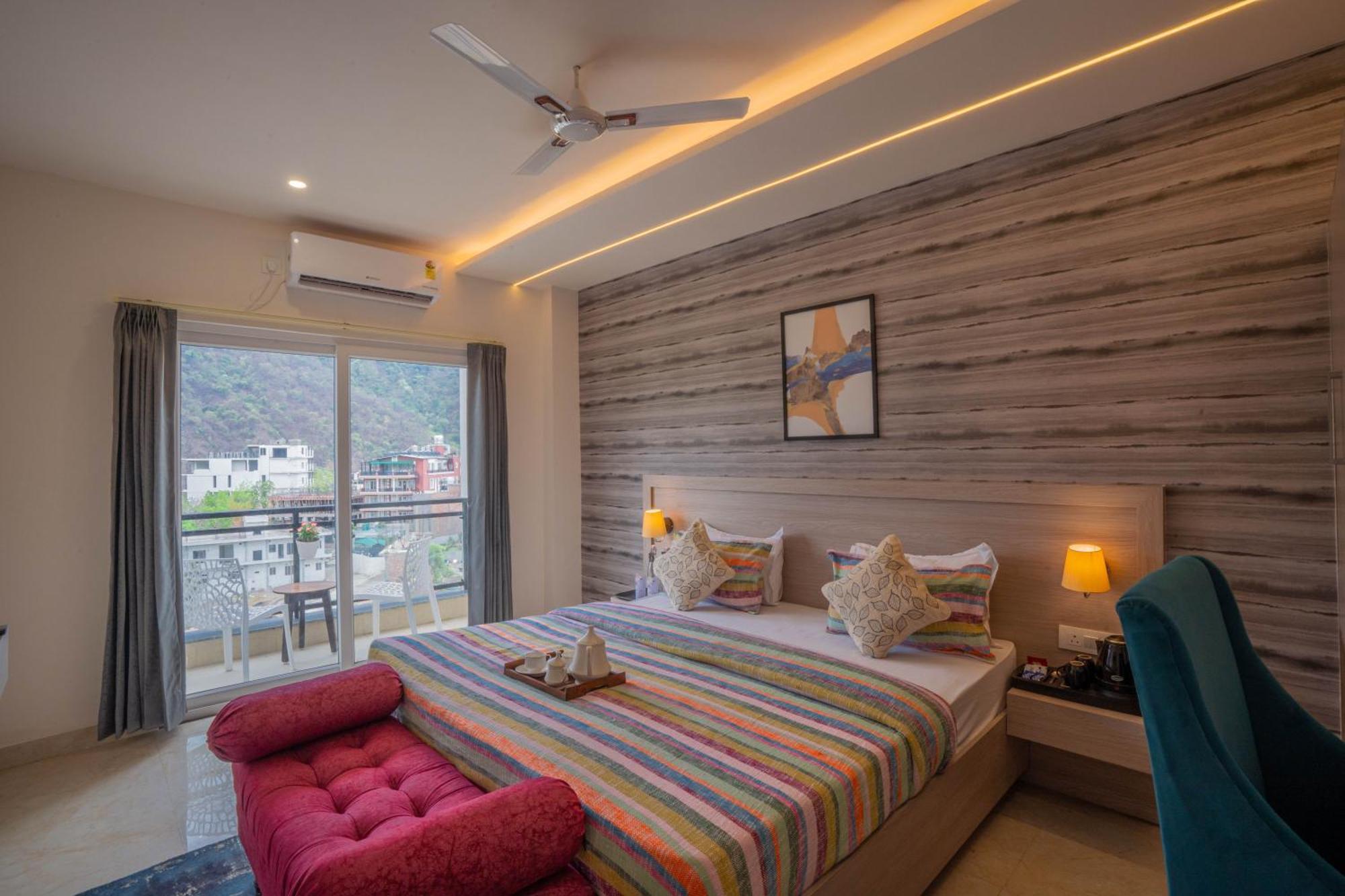 Perfectstayz Alpine Near Laxman Jhula Rishīkesh Buitenkant foto