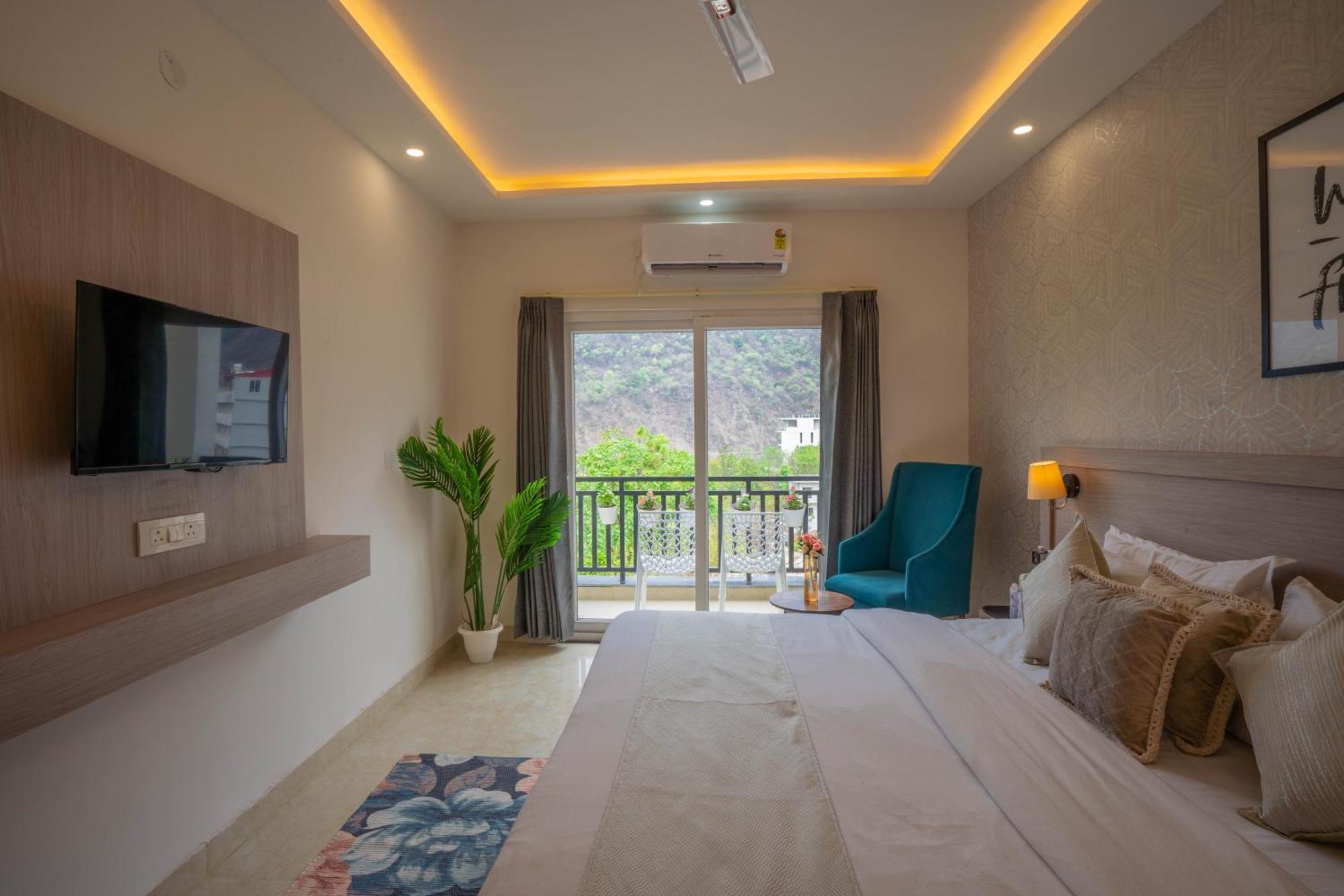 Perfectstayz Alpine Near Laxman Jhula Rishīkesh Buitenkant foto