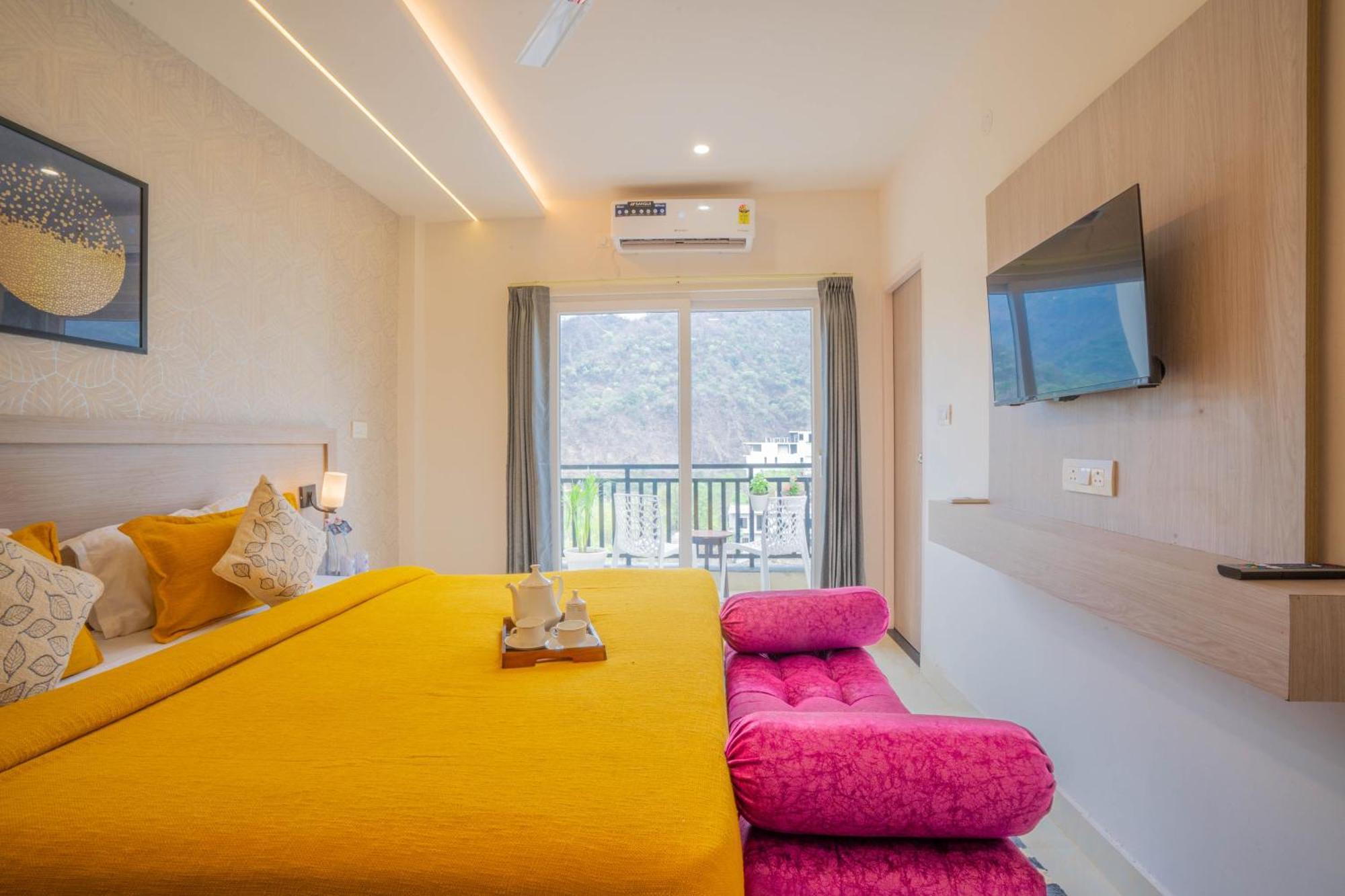 Perfectstayz Alpine Near Laxman Jhula Rishīkesh Buitenkant foto