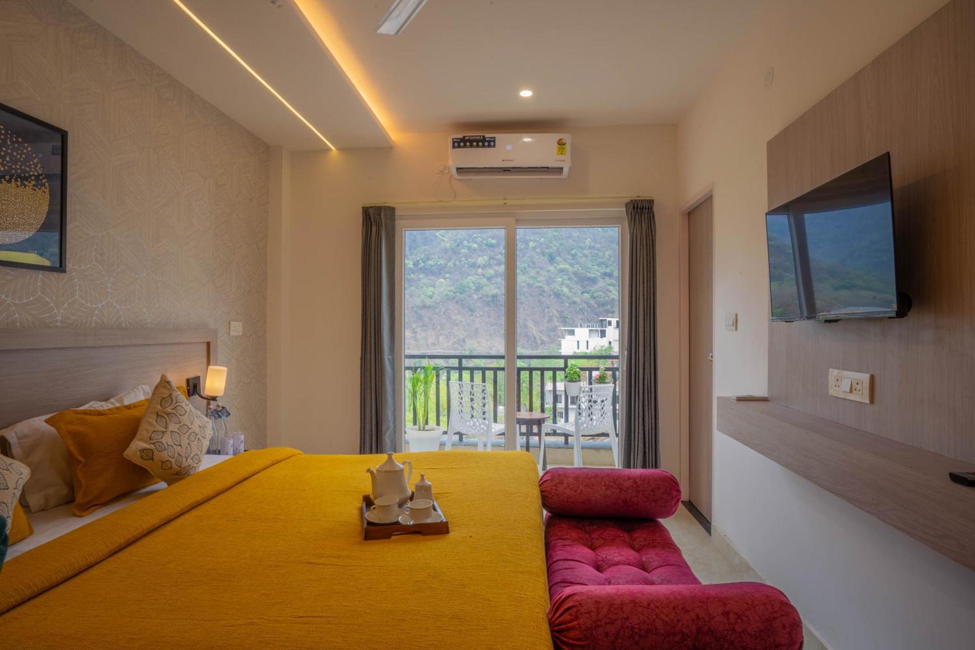 Perfectstayz Alpine Near Laxman Jhula Rishīkesh Buitenkant foto